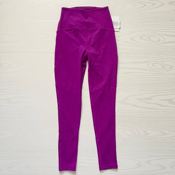 Beyond Yoga Womens Powerbeyond Legging Small Violet Berry Strive High Waist Midi - Picture 3 of 8